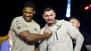 Joshua embraces comeback spotlight before Prenga fight in Saudi Arabia